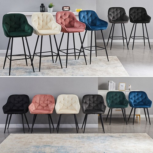Bar stools velvet breakfast - bar,