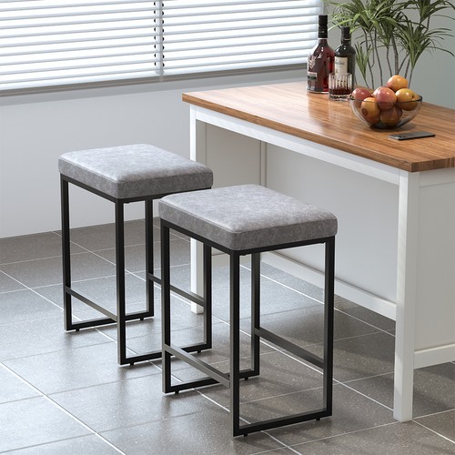 Grey bar stool - bar,