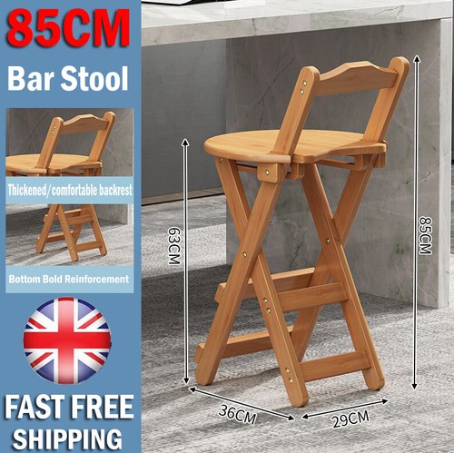 Bar stool foldable bamboo - bar,
