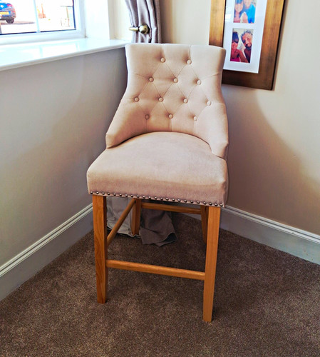 Two range beige upholstered - two,