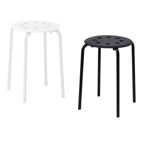 Round plastic stackable bar - plastic,
